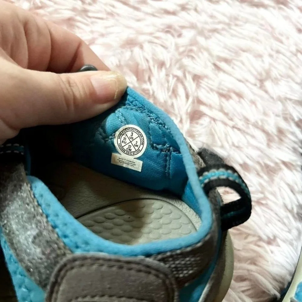 Keen Kids 3‎ Summer Hiking Sandals Gorpcore Hook & Loop Forest Mountain Outdoors